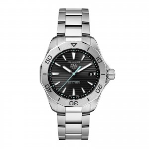 TAG Heuer aquaracer 200 professional solargraph 40 mm herreklokke svart WBP1114.BA0000