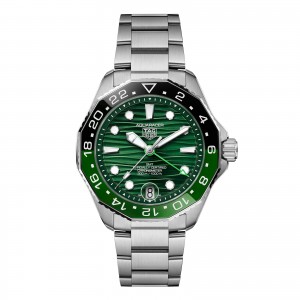 TAG Heuer aquaracer professional 300 gmt 42mm herreklokke grønn WBP5115.BA0013